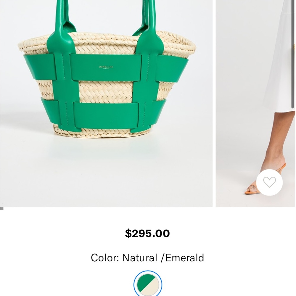 NWOT DeMellier Mini Santorini Tote